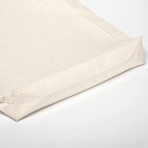 Large Capacity Linen Tote Bag Shopping Bag Sublimation Blank