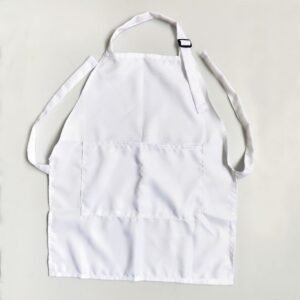 2 pocket white apron Sublimation Blank