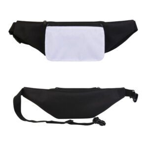 Black Waist Bag Detachable Sublimation Blank