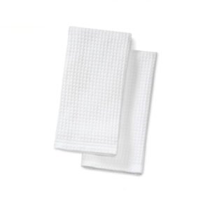 300G Waffle Polyester Towel Double Sided White Sublimation Blank