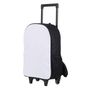Black Backpack With Trolley Sublimation Blank