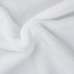 White Short Plush Blanket 40"x 60" Sublimation Blank