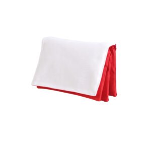 Red Three-layer Large Pencil Case With Flap Zipper For Sublimation