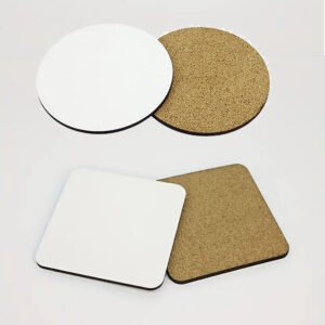 Square Sublimation Wood Coasters Blanks Bulk Cup Mat