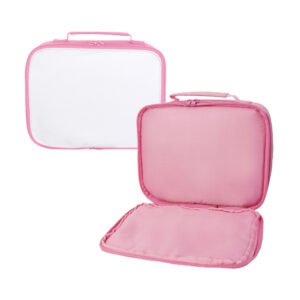 Pink Lunch Bag Portable Meal Bag Sublimation Blanks