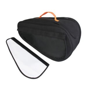 Orange Black Badminton Racket Bag 50cm Sublimation Blank