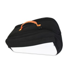 Orange Black Badminton Racket Bag 50cm Sublimation Blank