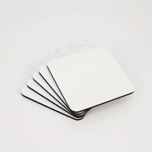 Square Sublimation Wood Coasters Blanks Bulk Cup Mat